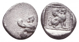 Greek AR Obol. 4-5th century BC. Reference: Condition: Very Fine

 Weight: 0,7 gr Diameter: 8,7 mm
