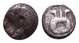 Greek AR Obol. 4-5th century BC. Reference: Condition: Very Fine

 Weight: 0,4 gr Diameter: 6,2 mm