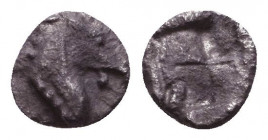 Greek AR Obol. 4-5th century BC. Reference: Condition: Very Fine

 Weight: 0,2 gr Diameter: 5,4 mm