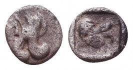 Greek AR Obol. 4-5th century BC. Reference: Condition: Very Fine

 Weight: 0,2 gr Diameter: 6 mm