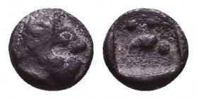Greek AR Obol. 4-5th century BC. Reference: Condition: Very Fine

 Weight: 0,2 gr Diameter: 5,2 mm