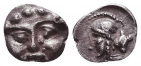 Greek AR Obol. 4-5th century BC. Reference: Condition: Very Fine

 Weight: 0,9 gr Diameter: 9,7 mm