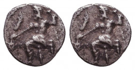 Greek AR Obol. 4-5th century BC. Reference: Condition: Very Fine

 Weight: 0,5 gr Diameter: 9,4 mm