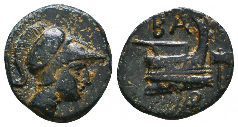 KINGS OF MACEDON. Demetrios I Poliorketes (306-283 BC). Ae. Reference: Condition...