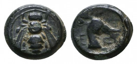 Ionia. Ephesos circa 390-380 BC. Ae. Reference: Condition: Very Fine

 Weight: 0,7 gr Diameter: 8,3 mm