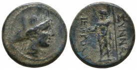 Phrygia. Synnada circa 133-48 BC. Ae Reference: Condition: Very Fine 

 Weight: 8,3 gr Diameter: 21,1 mm