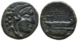 Greek Coins. 4th - 3rd century B.C. AE Reference: Condition: Very Fine

 Weight: 9,3 gr Diameter: 21 mm