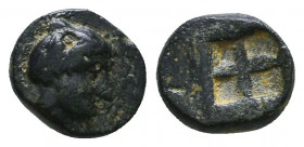 Greek Coins. 4th - 3rd century B.C. AE Reference: Condition: Very Fine

 Weight: 0,9 gr Diameter: 8,2 mm