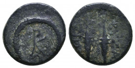 Greek Coins. 4th - 3rd century B.C. AE Reference: Condition: Very Fine

 Weight: 6,3 gr Diameter: 16,8 mm