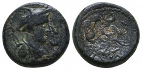 Greek Coins. 4th - 3rd century B.C. AE Reference: Condition: Very Fine

 Weight: 8,1 gr Diameter: 23 mm