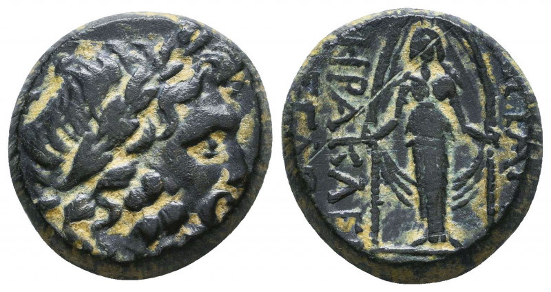 PHRYGIA. Apameia. 2nd-1st century BC. AE Obv: Laureate head of Zeus right Rev: C...