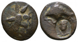 Pontos. Uncertain mint, possibly Amisos circa 130-100 BC. Ae Reference: Condition: Very Fine

 Weight: 4,2 gr Diameter: 18,5 mm