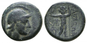 Cilicia. Aigeai circa 150-70 BC. Ae Reference: Condition: Very Fine

 Weight: 5,1 gr Diameter: 16,9 mm