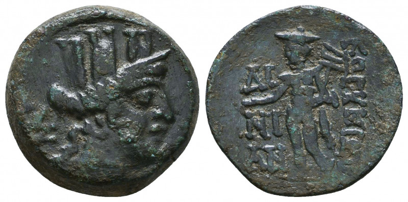 CILICIA. Korykos. Ae (Circa 150-50 BC) Ae Reference: Condition: Very Fine

 We...