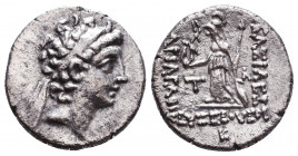 KINGS OF CAPPADOCIA. (Circa 130-116 BC). Drachm Reference: Condition: Very Fine

 Weight: 3,9 gr Diameter: 16,3 mm