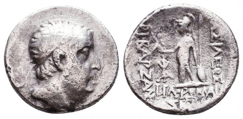 KINGS OF CAPPADOCIA. (Circa 130-116 BC). Drachm Reference: Condition: Very Fine...