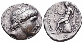 Seleukid Kings of Syria. Antiochos I Soter (281-261 BC). AR Tetradrachm Reference: Condition: Very Fine

 Weight: 16,4 gr Diameter: 36,4 mm