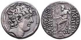 Seleukid Kingdom. Philip I Philadelphos. 95/4-76/5 B.C. AR tetradrachm
Condition: Very Fine

Weight: 14,2 gr Diameter: 26,6 mm