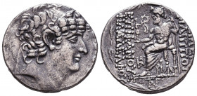Seleukid Kingdom. Philip I Philadelphos. 95/4-76/5 B.C. AR tetradrachm
Condition: Very Fine

Weight: 14,8 gr Diameter: 26,1 mm