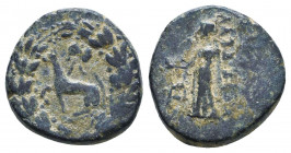 PHRYGIA. Laodikeia. Ae (Circa 1st century BC). Reference: Condition: Very Fine

 Weight: 3,0 gr Diameter: 14,4 mm