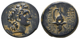 SELEUKID KINGDOM. 2nd - 1st Century. Ae Reference: Condition: Very Fine

 Weight: 5,01 Diameter: 17.2