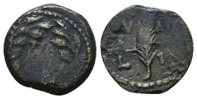 JUDAEA. First Jewish War. 66-70 CE. Æ Prutah Reference: Condition: Very Fine 

 Weight: 1,82 Diameter: 14,6