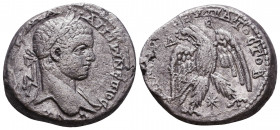 SYRIA, Seleucis and Pieria. Antioch. Elagabalus, 218-222. Tetradrachm Reference: Condition: Very Fine 

 Weight: 13,94 Diameter: 24,3
