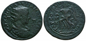 CILICIA, Tarsus. Valerian I. AD 253-260. Æ Reference: Condition: Very Fine 

 Weight: 18,41 Diameter: 30,5