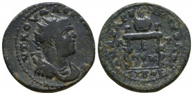 CILICIA, Anazarbus. Valerian I. 253-260 AD. Æ Reference: Condition: Very Fine 

 Weight: 12,35 Diameter: 25,6