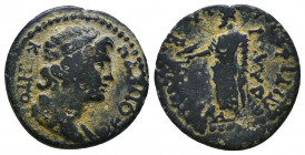 Pseudo-autonomous issue circa AD 100-200. Ae Reference: Condition: Very Fine 

 Weight: 2,8 gr Diameter: 18,6 mm