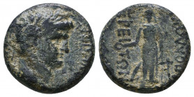 Nero AD 54-68. Ae Reference: Condition: Very Fine 

 Weight: 3,5 gr Diameter: 16,1 mm