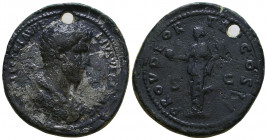 Lucius Verus. AD 161-169. Æ Sestertius Reference: Condition: Very Fine

 Weight: 23,7 gr Diameter: 36 mm