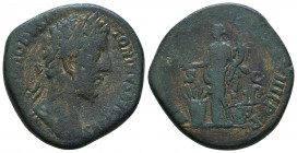 Commodus (AD 177-192). AE sestertius Reference: Condition: Very Fine

 Weight: 20,1 gr Diameter: 30,7 mm
