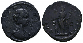 Julia Maesa. Augusta, AD 218-224/5. Æ Sestertius Reference: Condition: Very Fine

 Weight: 22,6 gr Diameter: 32,3 mm