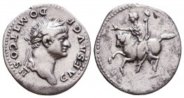 Domitian (AD 81-96). AR denarius. Reference: Condition: Very Fine

 Weight: 3,2 gr Diameter: 19,4 mm