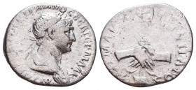 Trajan (AD 98-117). AR denarius Reference: Condition: Very Fine

 Weight: 2,9 gr Diameter: 19,3 mm