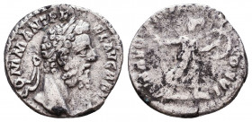 Commodus AD 180-192. Rome Denarius AR Reference: Condition: Very Fine

 Weight: 2,4 gr Diameter: 17,6 mm