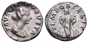 Faustina II AD 147-175. Denarius AR Reference: Condition: Very Fine

 Weight: 2,9 gr Diameter: 17 mm