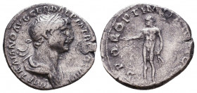 Trajan AD 98-117. Denarius AR Reference: Condition: Very Fine

 Weight: 2,9 gr Diameter: 19,7 mm