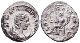 Otacillia Severa, 244 - 249 AD Ar. Silver Denarius, Reference: Condition: Very Fine

 Weight: 3,2 gr Diameter: 23,1 mm