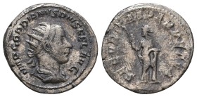 Gordian III (AD 238-244). AR antoninianus Reference: Condition: Very Fine

Weight: 4,1 gr Diameter: 22,9 mm