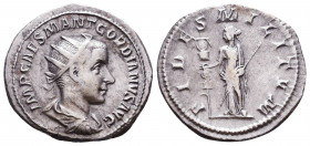 Gordian III (AD 238-244). AR antoninianus Reference: Condition: Very Fine

 Weight: 3,7 gr Diameter: 22,1 mm
