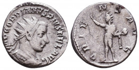 Gordian III (AD 238-244). AR antoninianus Reference: Condition: Very Fine

 Weight: 5,1 gr Diameter: 21 mm