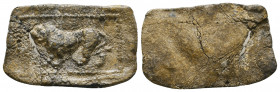 Byzantine Lead Seals, 7th - 13th Centuries. Reference: Condition: Very Fine 

 Weight: 4,1 gr Diameter: 25,5 mm