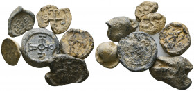 Byzantine Lead Seals, 7th - 13th Centuries. Reference: Condition: Very Fine 

 Weight: lot Diameter: lot