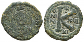 Justinian I AD 527-565. Æ Reference: Condition: Very Fine

 Weight: 9,1 gr Diameter: 27,3 mm