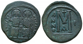 Justin II and Sophia 565-578. AE. Reference: Condition: Very Fine

 Weight: 13,8 gr Diameter: 30,1 mm