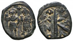 Constans II. 641-668. AE follis Reference: Condition: Very Fine

 Weight: 6,3 gr Diameter: 22,9 mm
