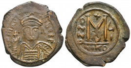 Maurice Tiberius. 582-602. AE Reference: Condition: Very Fine

 Weight: 11,5 gr Diameter: 32,1 mm