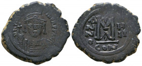 Maurice Tiberius. 582-602. AE Reference: Condition: Very Fine

 Weight: 12,2 gr Diameter: 32,8 mm